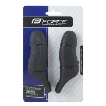 FORCE RAB 12 cm AL+guma, černé