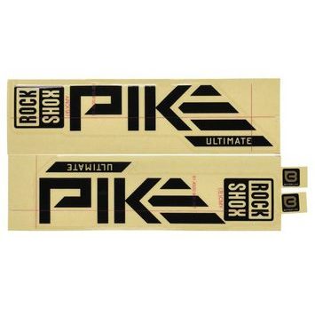 ROCK SHOX 11.4018.105.066 - ROCKSHOX AM DECAL PIKE ULT 27/29 GBLK/SIL