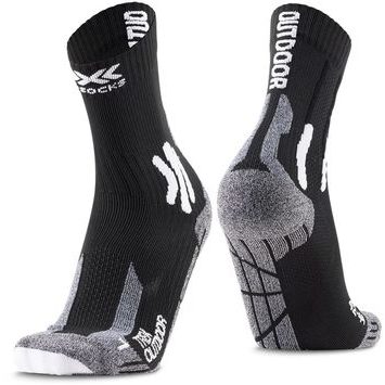 X-BIONIC X-SOCKS® TREK OUTDOOR Opal Black/Dolomite Grey Melange