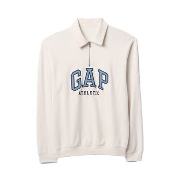 GAP Polo mikina s logem Béžová