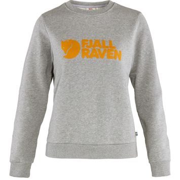 FJÄLLRÄVEN Fjällräven Logo Sweater W Grey-Melange