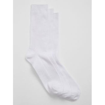 GAP 733789-03 Vysoké ponožky, 3 páry Bílá