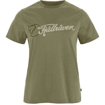 FJÄLLRÄVEN Archive Logo T-shirt W Green