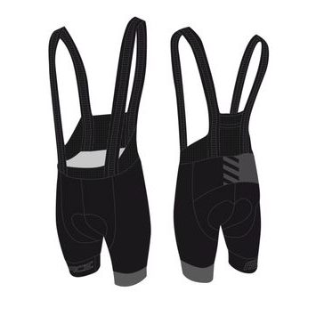 FORCE FASHION,se šráky a vložkou,črn-šedé