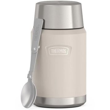 THERMOS Termoska na jídlo se skládácí lžící a šálkem 710 ml - sandstone (pískovcová)