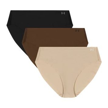 UNDER ARMOUR Ua Pure Stretch No Show Bikini-Solid - 3pk HUE 500