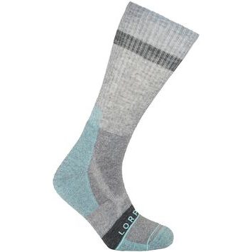 LORPEN MERINO HIKE MIDWEIGHT CREW W LIGHT GRANITE