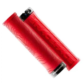 RACE FACE HALF NELSON, SINGLE LOCK ON červená