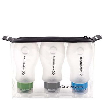 LIFEVENTURE Silicon Bottle Set; 3x 89ml