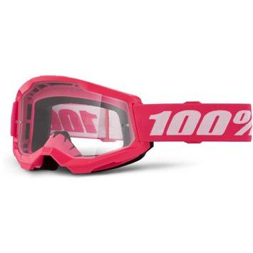 100% STRATA 2 Goggle Pink - Clear Lens