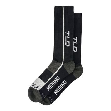 TROY LEE DESIGNS CHILL MERINO WOOL, MONO BLACK