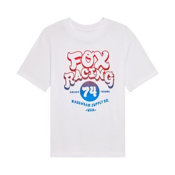 FOX W Racewear Ss Tee White