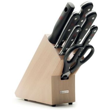 WÜSTHOF Blok Classic s noži 7 dílů světlý