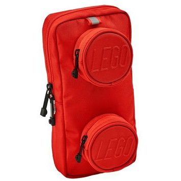 LEGO BAGS Signature Brick 1x2 Sling Bag 2,5 červená