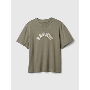 GAP 862305-02 Mikina s krátkým rukávem Zelená