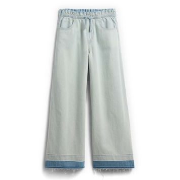 GAP 886572-01 Dětské džíny Mid Rise Baggy Modrá