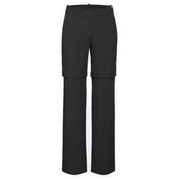 MAMMUT Hiking V Zip Off Pants Women black