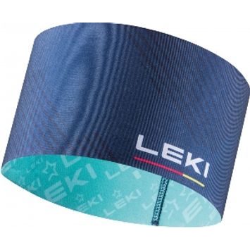 LEKI XC Headband, dark denim-mint