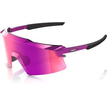100% AEROCRAFT - Gloss Purple Chrome - Purple Multilayer Mirror Lens
