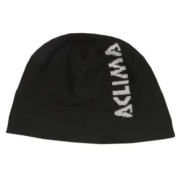 ACLIMA WarmWool Jib Beanie, Unisex Jet Black