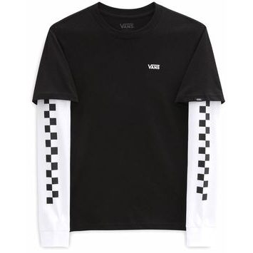 VANS LONG CHECK TWOFER Black