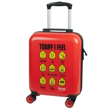 LEGO BAGS PLAY DATE 46 cm, 20l - LEGO minifigures, RED