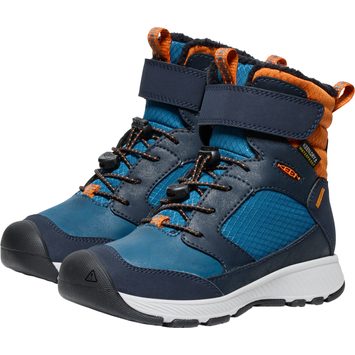 KEEN SKUA WINTER WP CHILDREN, sky captain/gold flame
