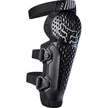 FOX Yth Titan Race Knee Guard, Ce Black