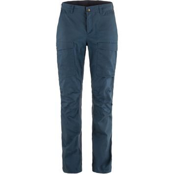 FJÄLLRÄVEN Abisko Hybrid Trail Trousers W Navy