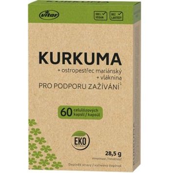 VITAR EKO Kurkuma+ostropestřec mariánský,60 tablet