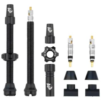 WOLF TOOTH Tubeless Valve Stem Kit 60mm černá