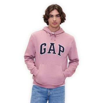 GAP 674148-17 Mikina s logem Růžová