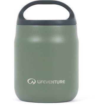 LIFEVENTURE Food Flask; 600 ml; khaki