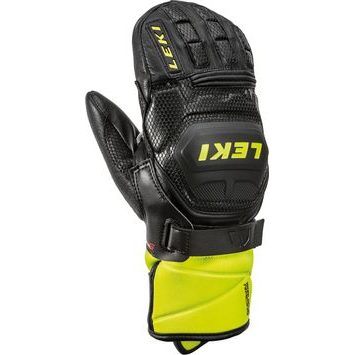 LEKI Worldcup Race Flex S Junior Mitt, black-ice lemon