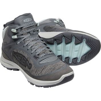 KEEN TERRADORA FLEX MID WP WOMEN, magnet/cloud blue