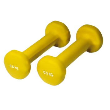 YATE Neoprene dumbbells 0.5kg/pair
