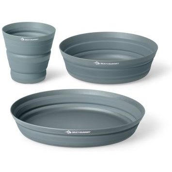 SEA TO SUMMIT XLite Collapsible Plate, Bowl & Mug Set Laurel Wreath