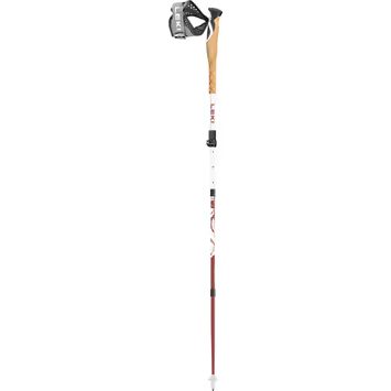 LEKI Cross Trail FX Superlite Compact 100 - 120 cm, white-ferra-black
