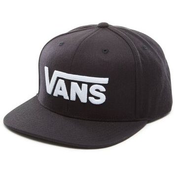 VANS DROP V II SNAPBACK, black-white