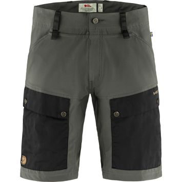 FJÄLLRÄVEN Keb Shorts M Black-Stone Grey