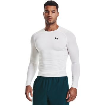 UNDER ARMOUR HG Armour Comp LS white