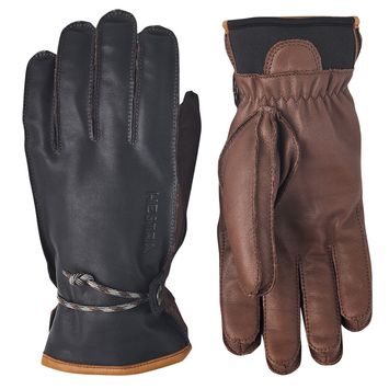HESTRA Wakayama - 5 finger Navy/Brown