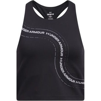 UNDER ARMOUR G Motion Branded Crop Tank černá