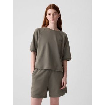 GAP 416419-04 Mikina s krátkým rukávem Šedá