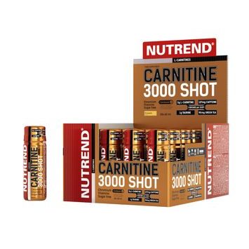 NUTREND Carnitine 3000 Shot, 20x 60 ml box, ananas