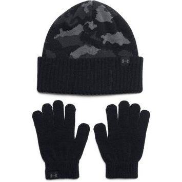 UNDER ARMOUR B Beanie/Glove Combo-BLK