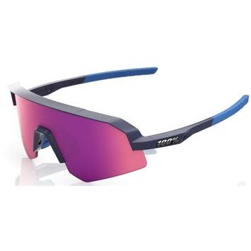 100% SLENDALE SL Satin Storm Metallic - Purple Mirror Lens