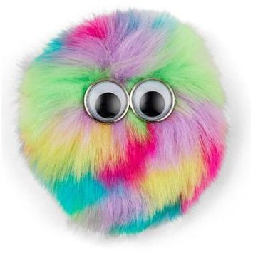 ERGOBAG Fluffy Klettie - Pink-Green