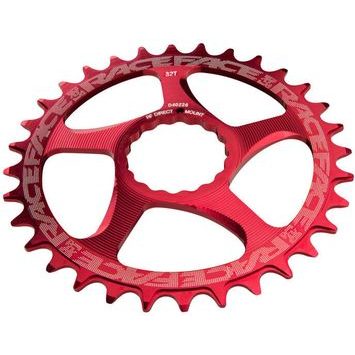 RACE FACE SINGLE Direct Mount, N/W 32T 10-12SPD červená