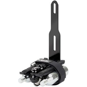 LEZYNE FLOW STORAGE ADAPTER W/O CO2 CARTRIDGES BLACK